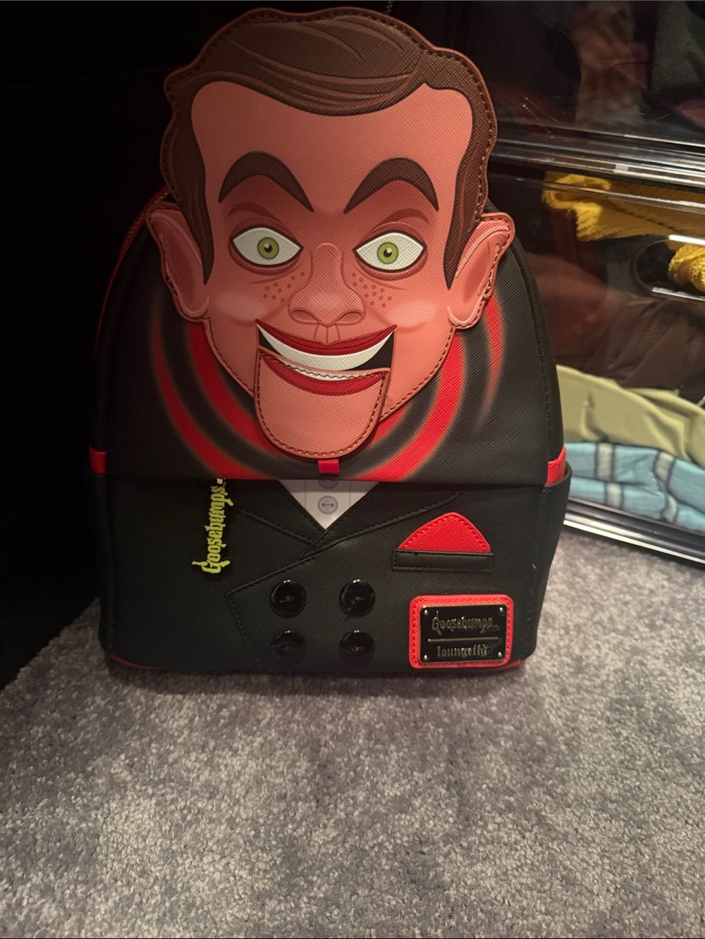 Loungefly Goosebumps Slappy Face Backpack